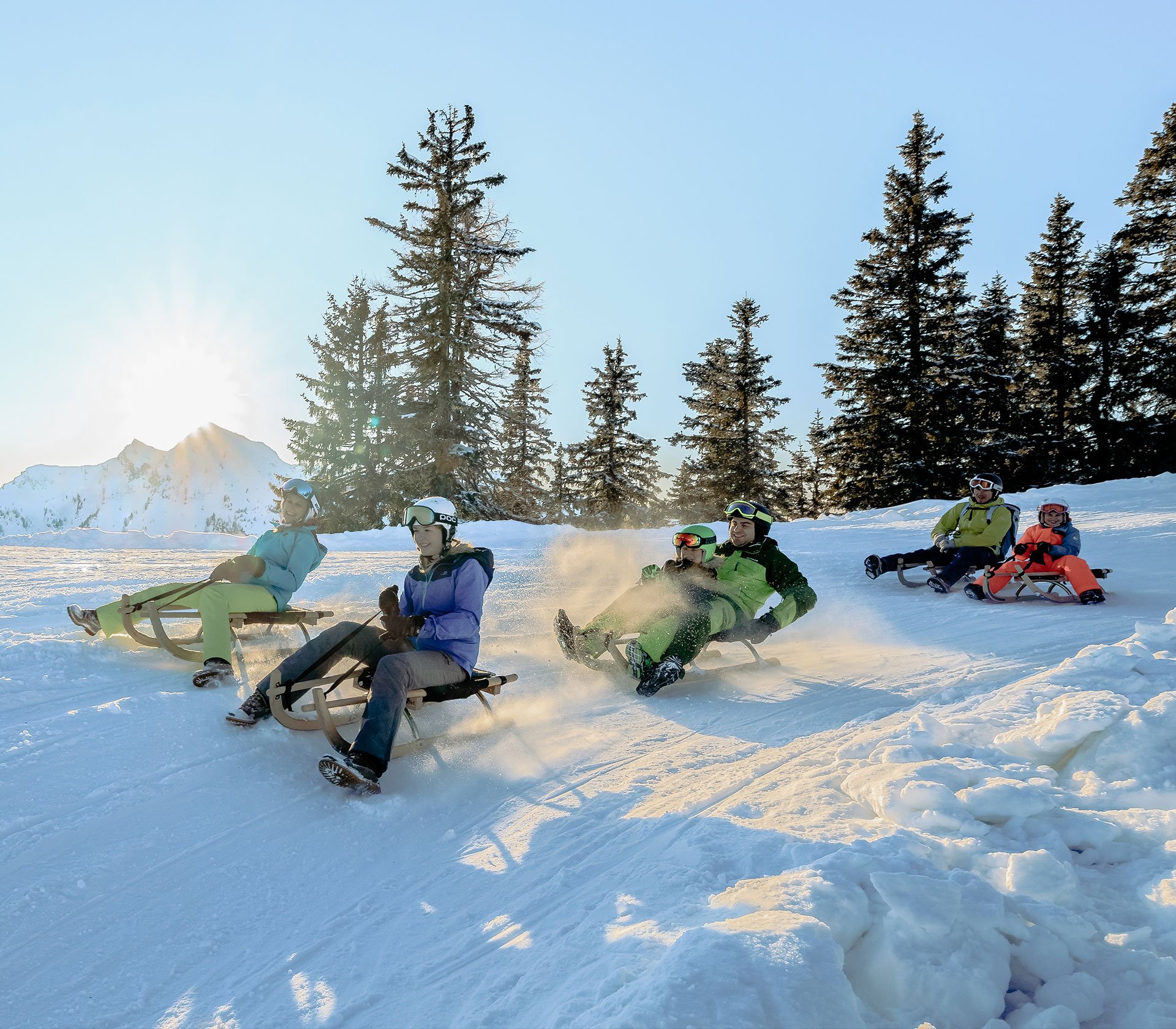 Hochalm Reiteralm Ski Amadé Schladming Dachstein Rodeln